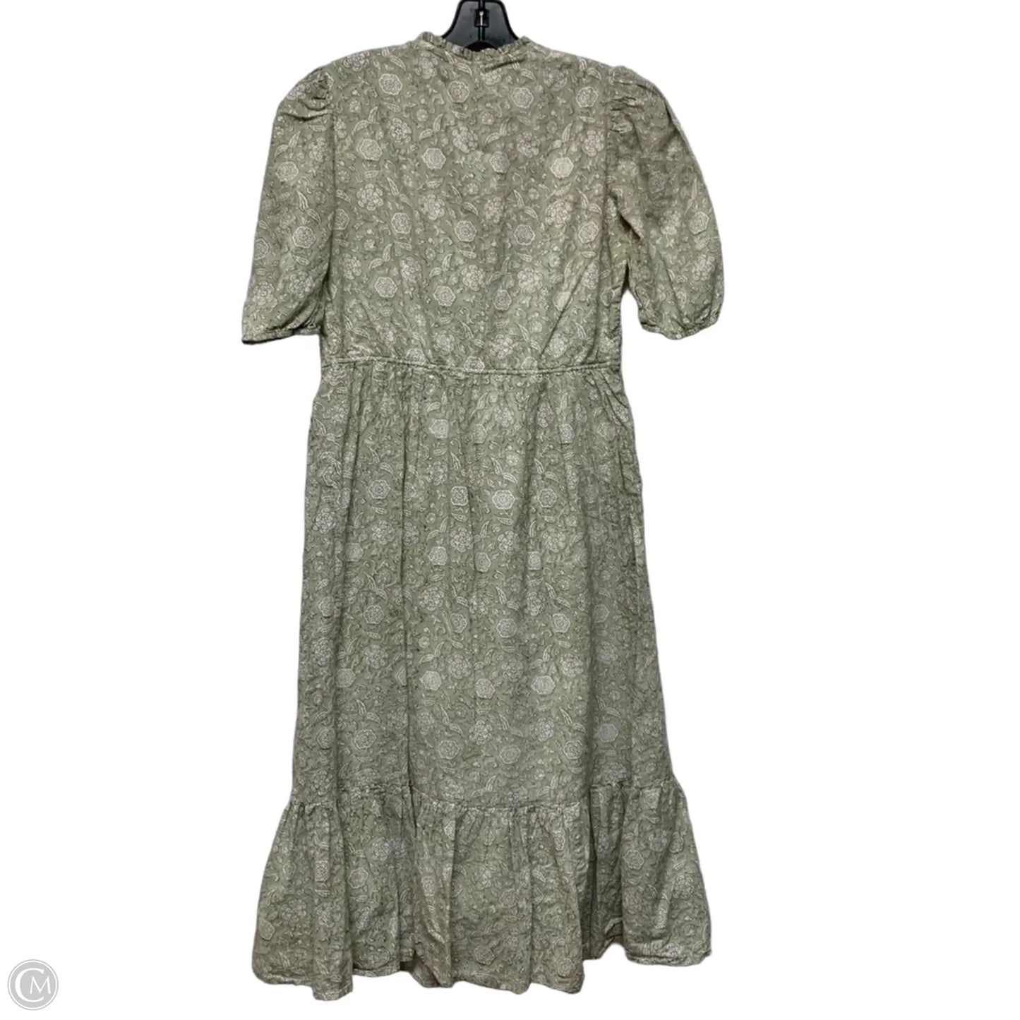 Dress Casual Midi By beau & ro In Green, Size: Xs