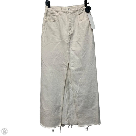 Skirt Maxi By Favorite Daughter In Cream, Size: 2