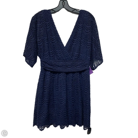 Dress Designer By Lilly Pulitzer In Navy, Size: M
