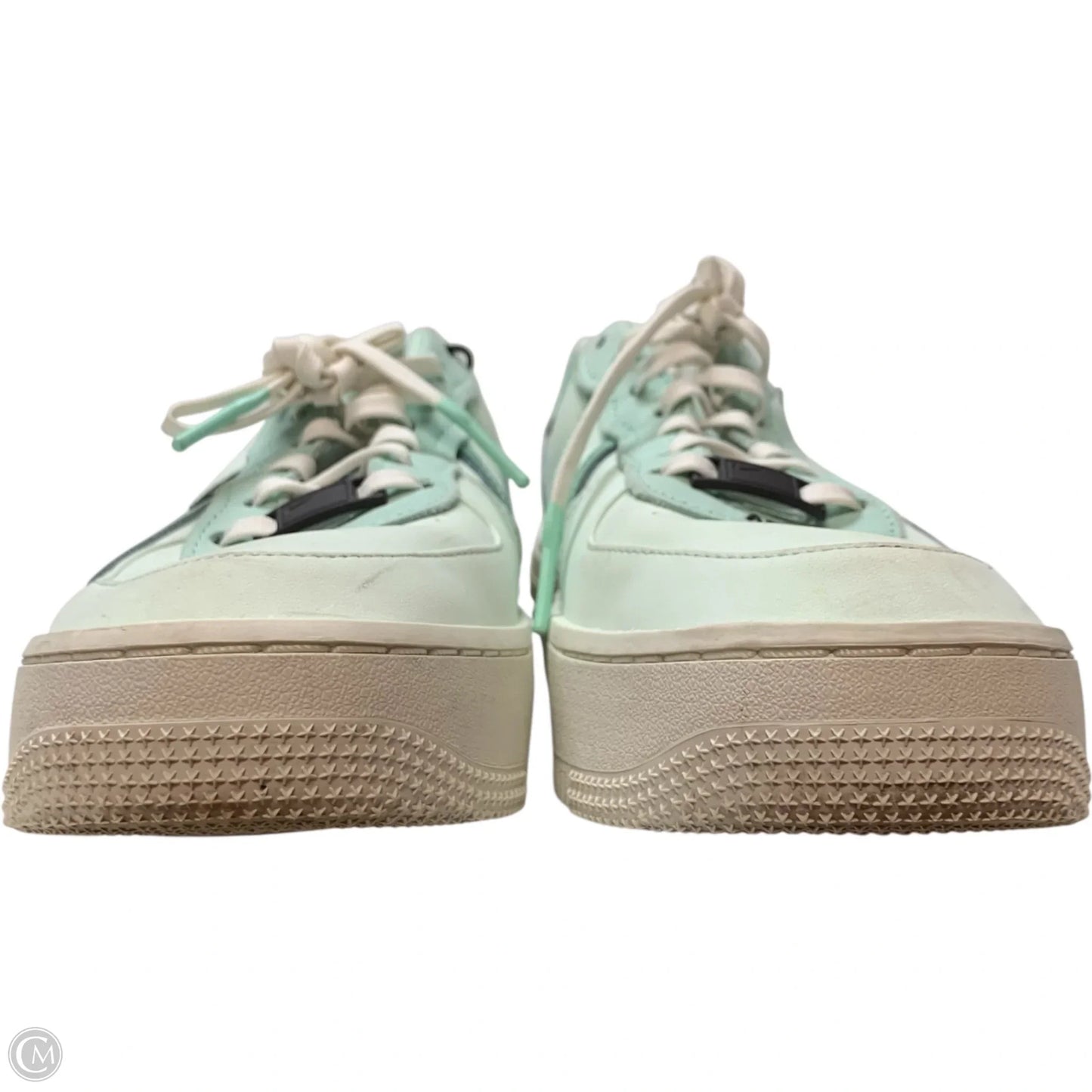Shoes Sneakers By Nike In Green, Size: 9
