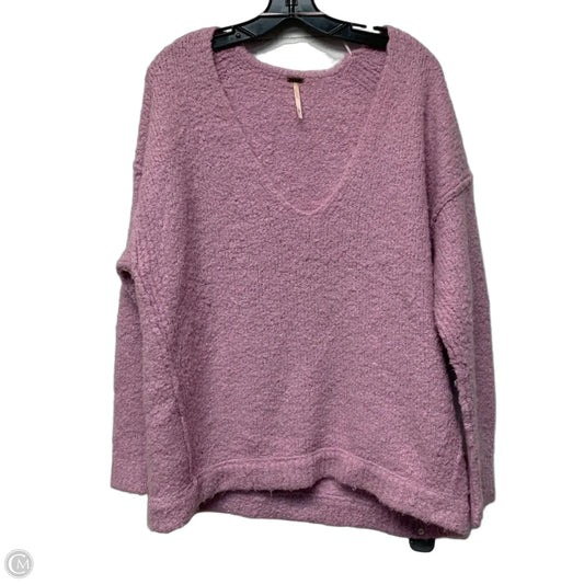 Sweater By Free People In Purple, Size: S