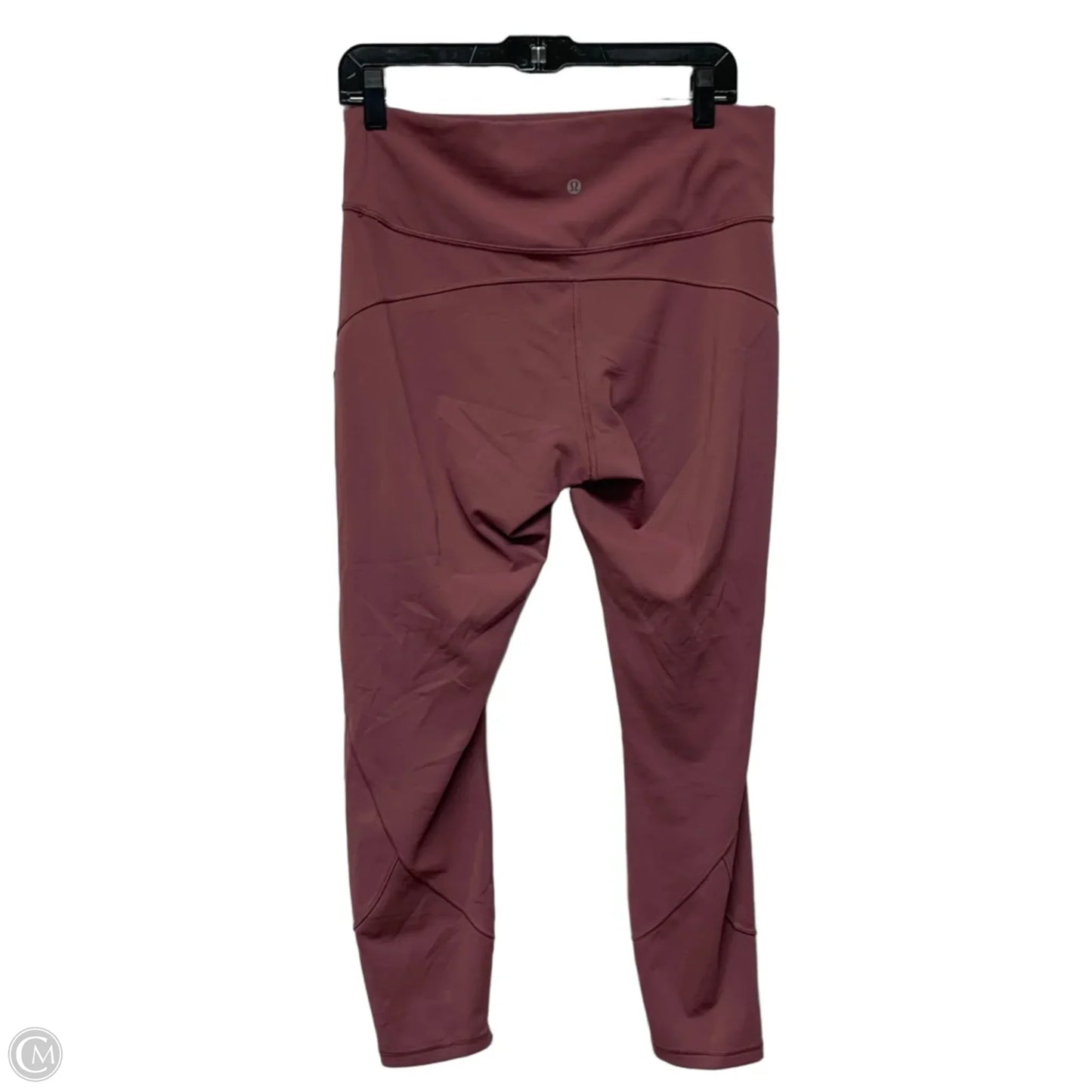 Athletic Leggings By Lululemon In Pink, Size: L