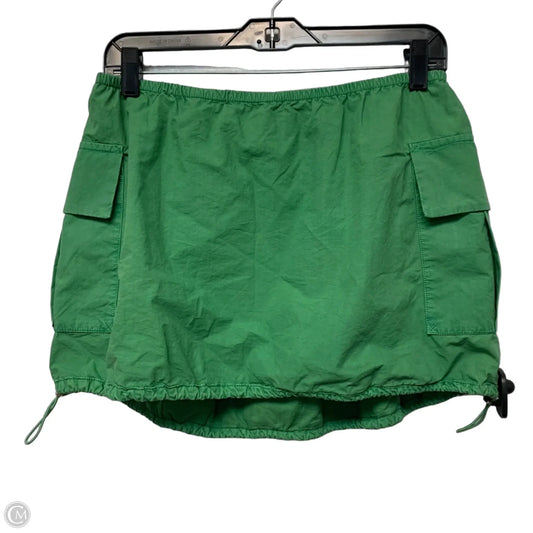 Skirt Mini & Short By Free People In Green, Size: M