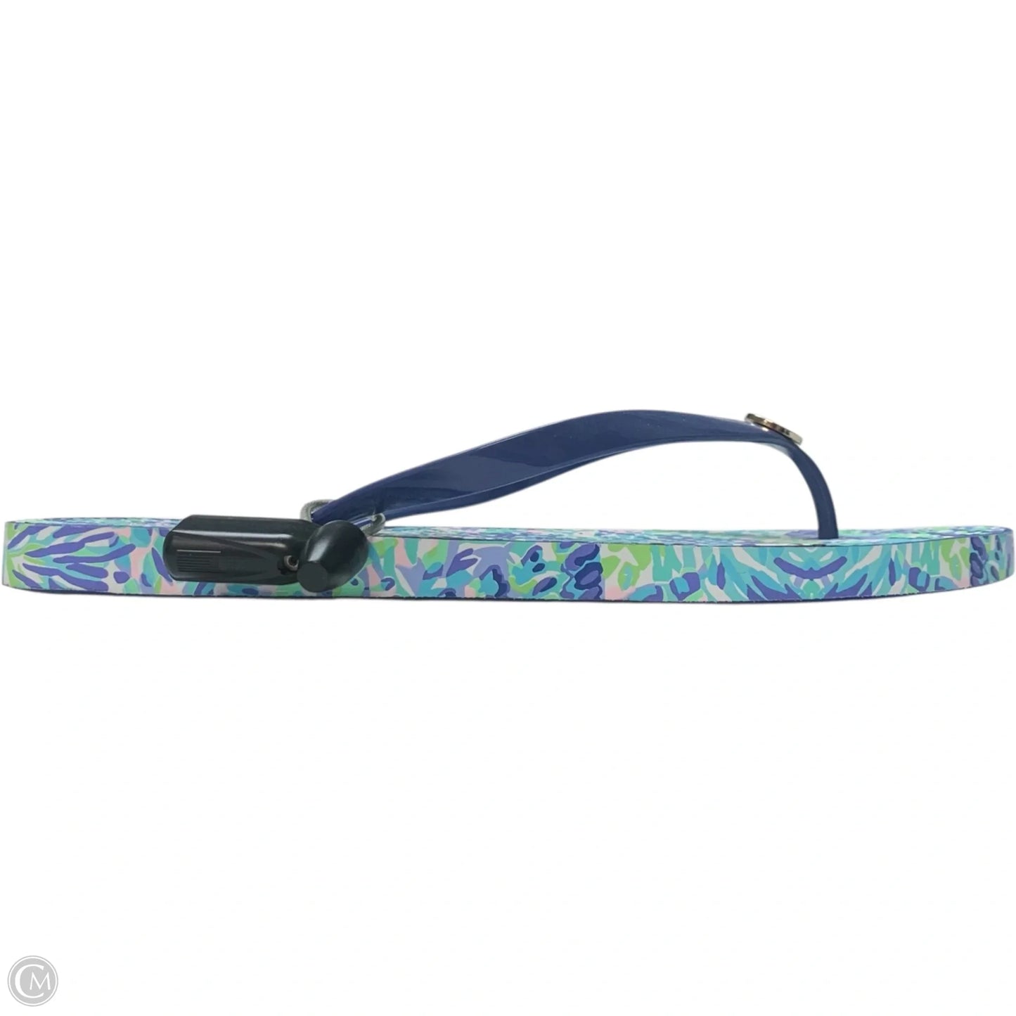 Sandals Designer By Lilly Pulitzer In Blue, Size: 11