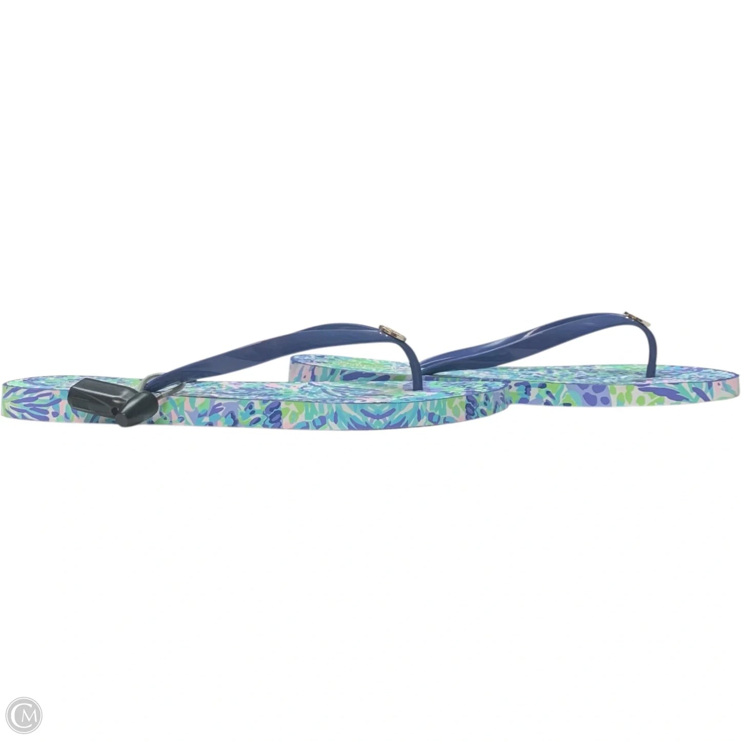 Sandals Designer By Lilly Pulitzer In Blue, Size: 11