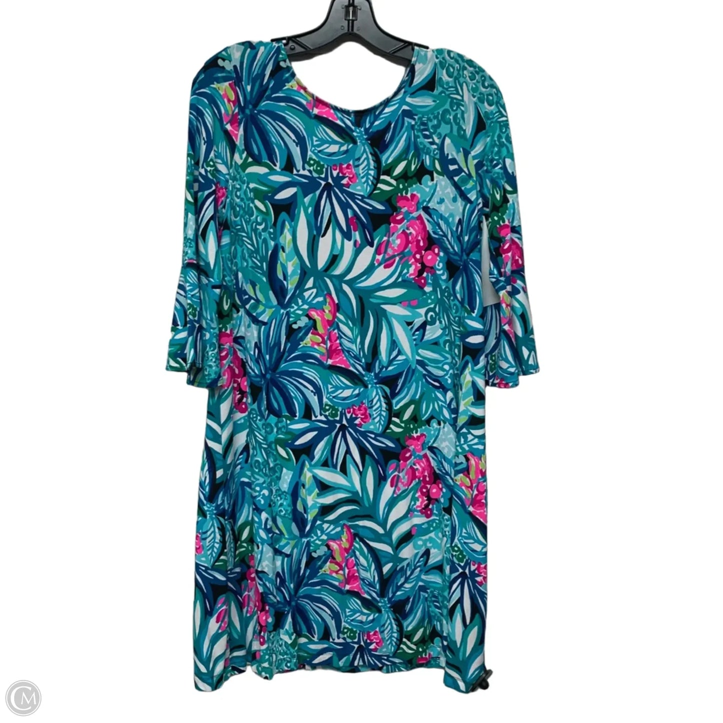 Dress Designer By Lilly Pulitzer In Teal, Size: M