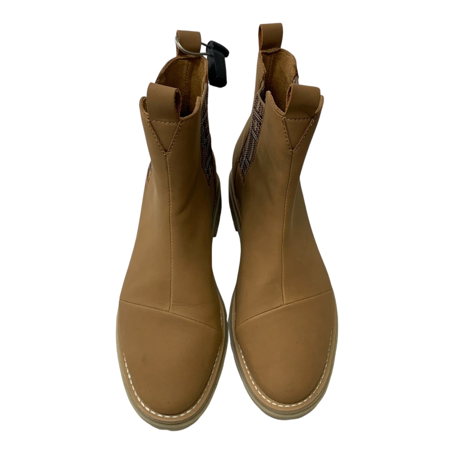 Boots Ankle Heels By Toms In Caramel, Size: 9.5