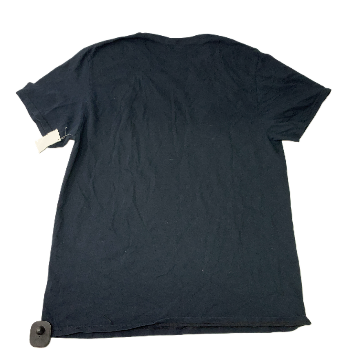 Black  Top Short Sleeve By Clothes Mentor  Size: L