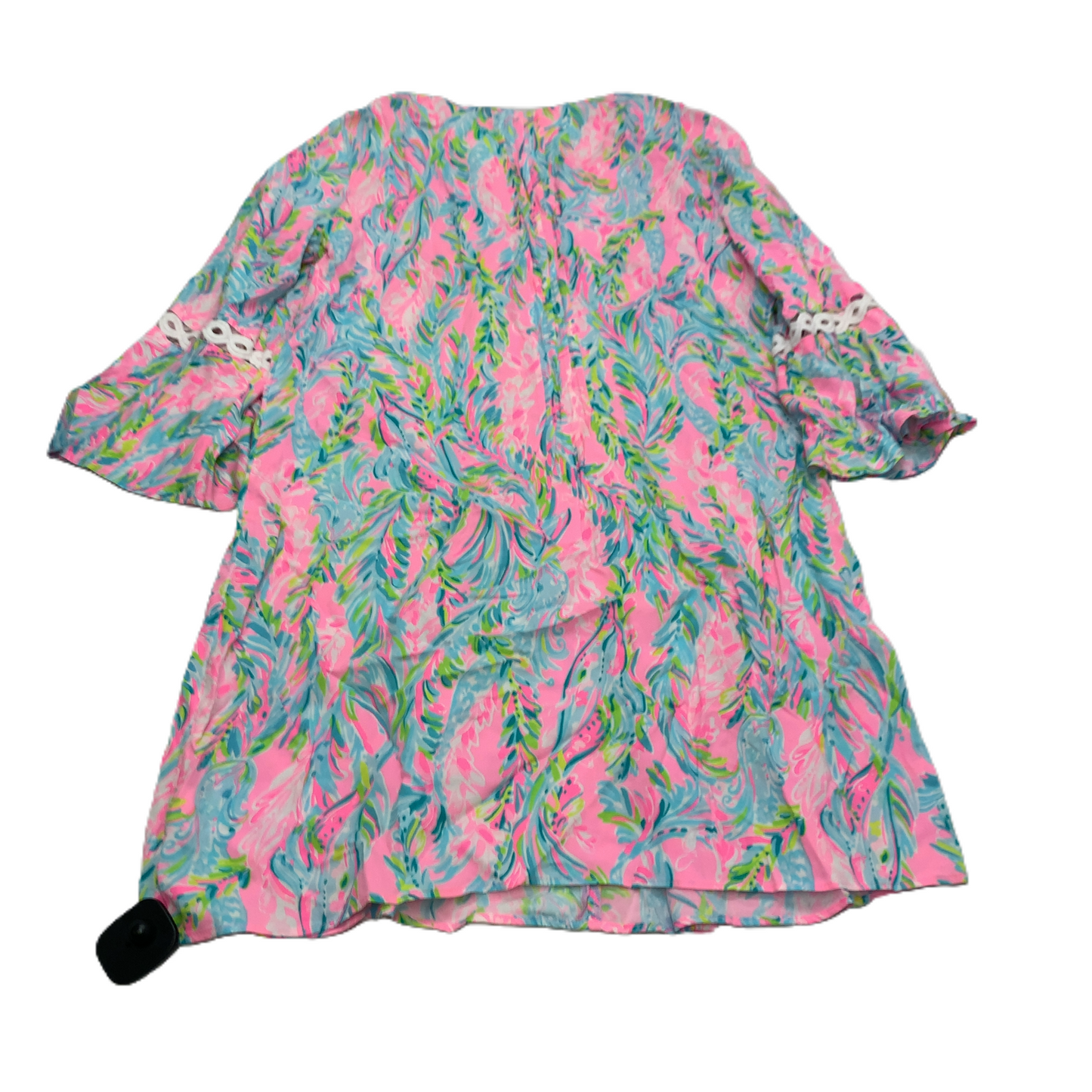 Blue & Pink  Dress Designer By Lilly Pulitzer  Size: M