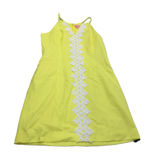 Yellow  Dress Designer By Lilly Pulitzer  Size: L
