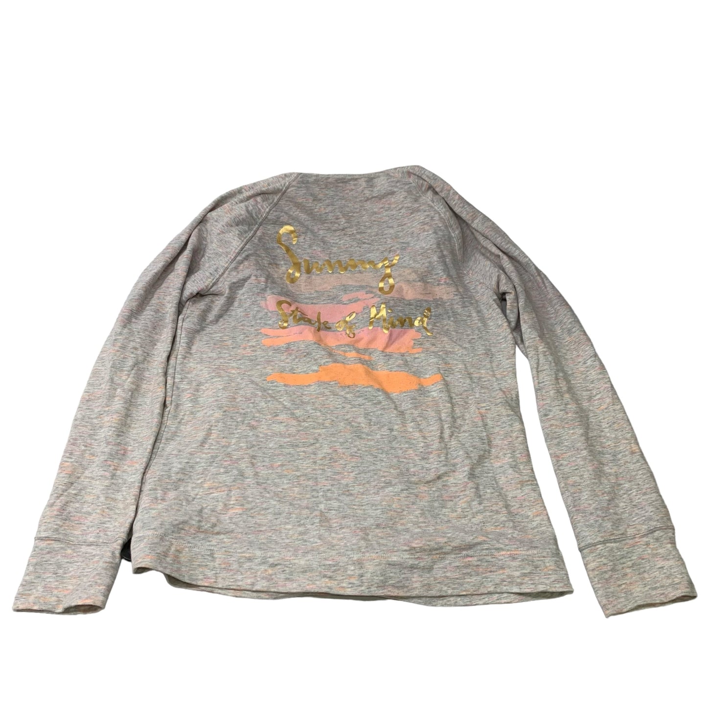 Sweatshirt Designer By Lilly Pulitzer In Grey, Size: M