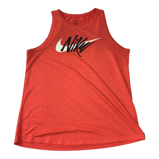 Athletic Tank Top By Nike Apparel In Pink, Size: M