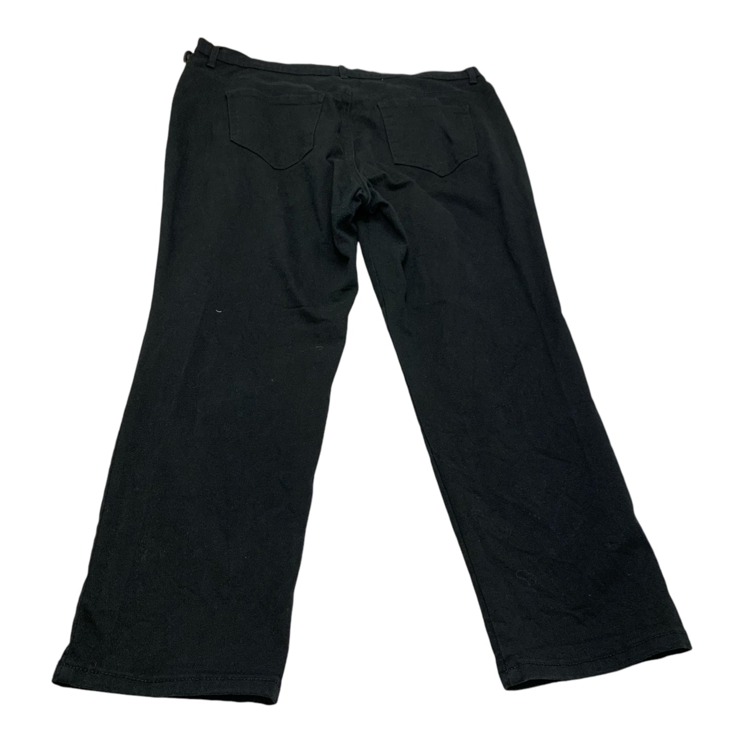 Pants Other By Gloria Vanderbilt In Black Denim, Size: 20