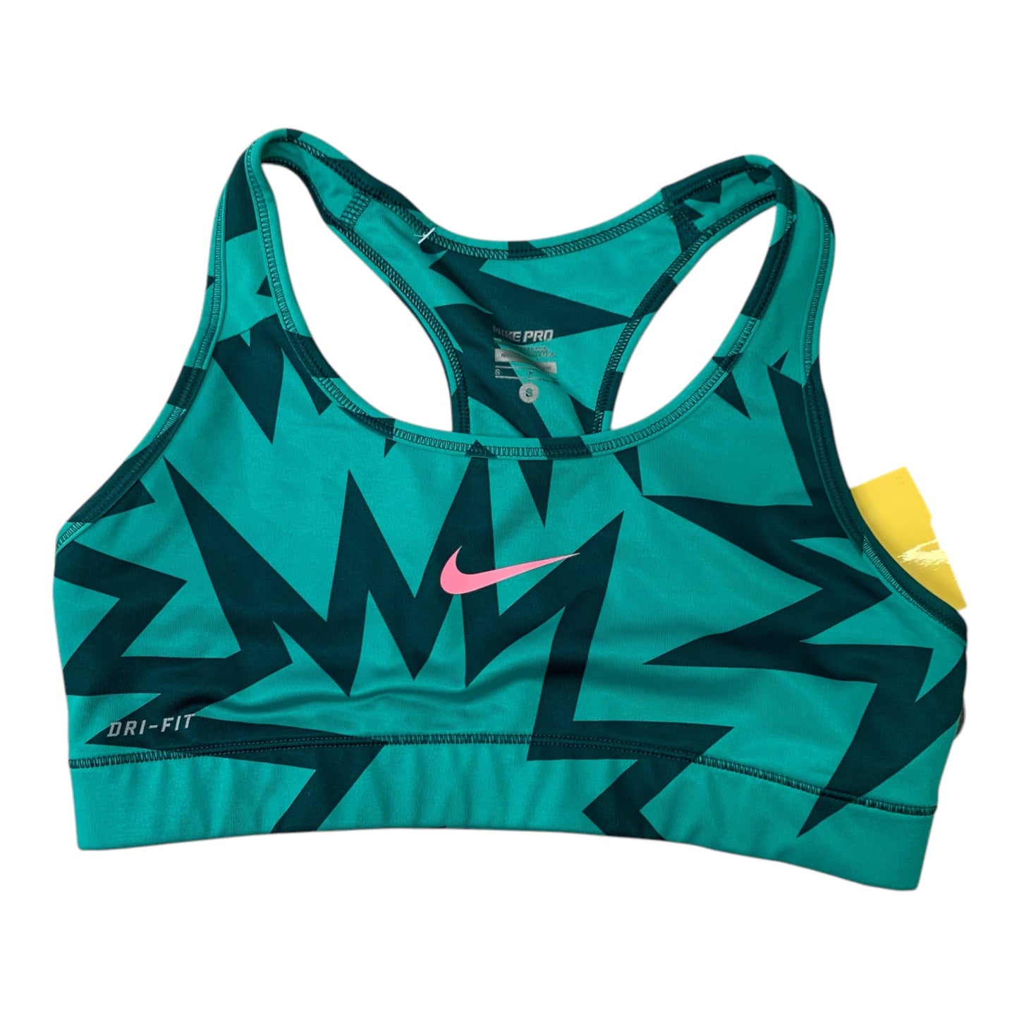 Athletic Bra By Nike Apparel In Green, Size: S