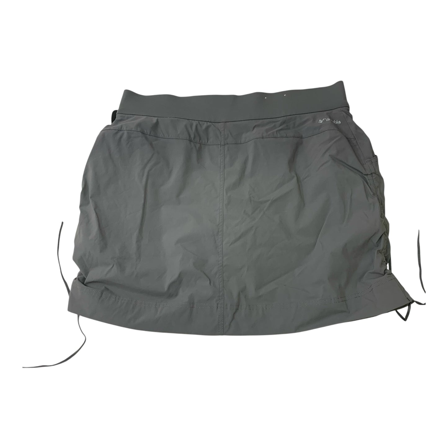 Athletic Skort By Columbia In Grey, Size: L