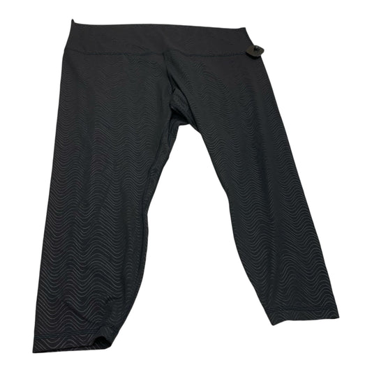 Athletic Leggings Capris By Lululemon In Black, Size: 2x