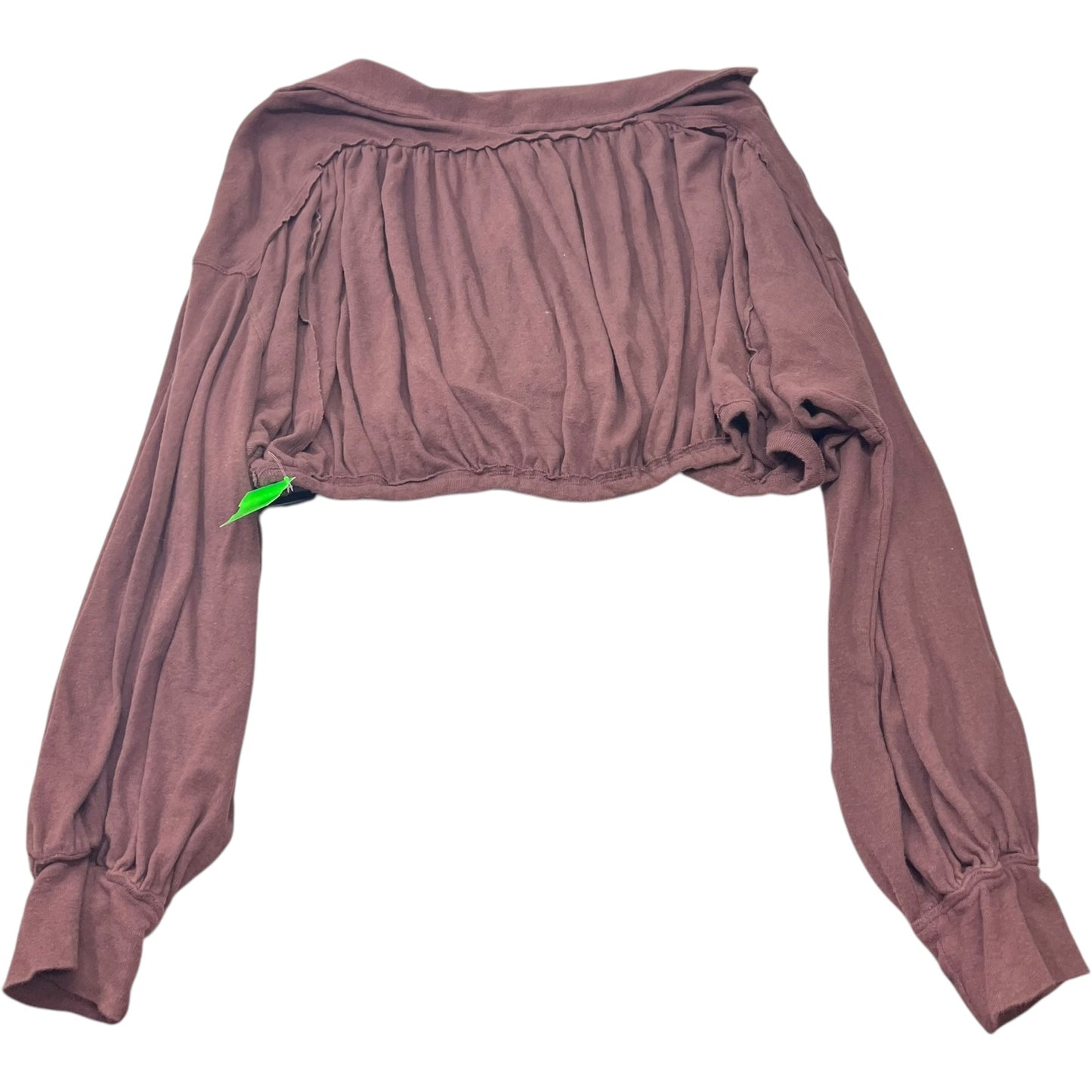 Top Long Sleeve By We The Free In Purple, Size: S