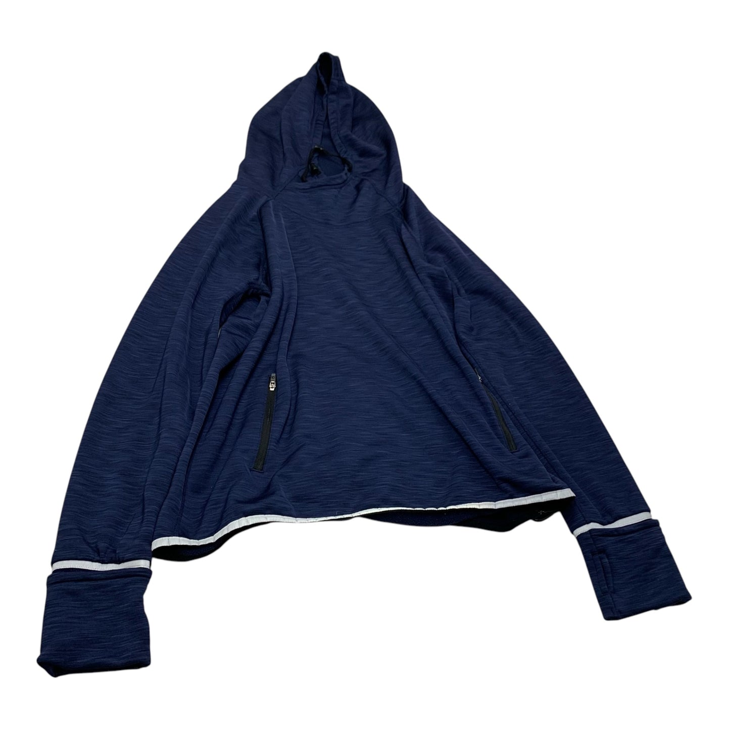 Athletic Sweatshirt Hoodie By Gapfit In Blue, Size: L