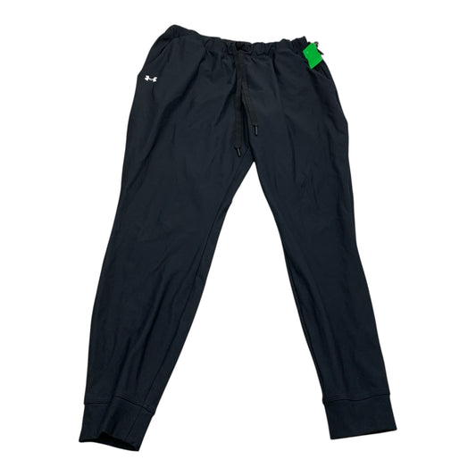 Athletic Pants By Under Armour In Black, Size: M