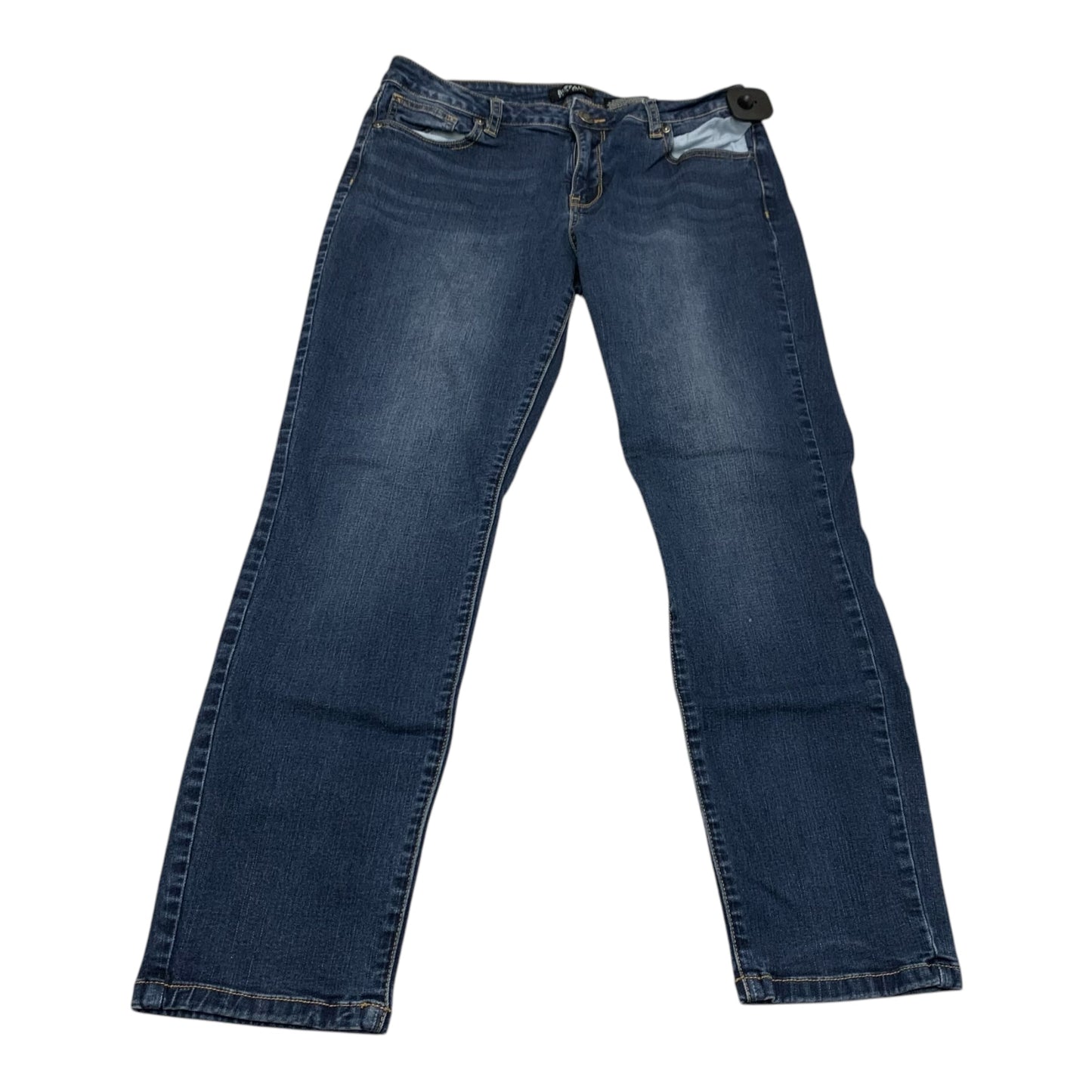 Jeans Skinny By Buffalo David Bitton In Blue Denim, Size: 10