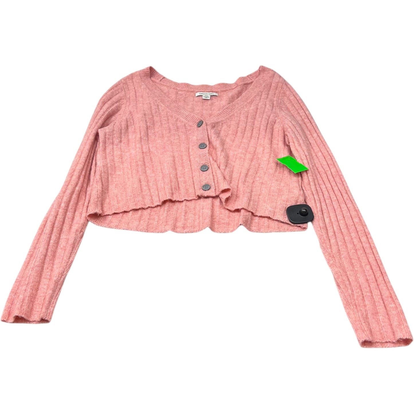 Cardigan By American Eagle In Pink, Size: S