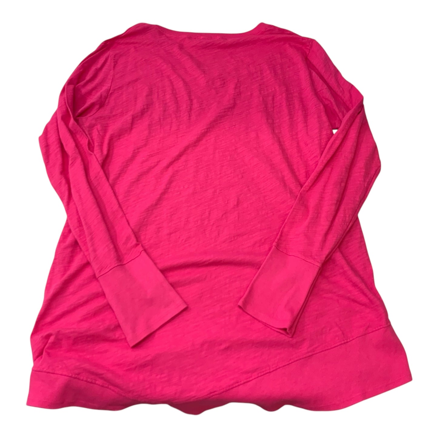 Tunic Long Sleeve By Fresh Produce In Pink, Size: Xl