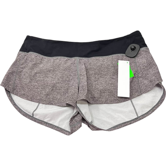 Athletic Shorts By Lululemon In Grey, Size: M