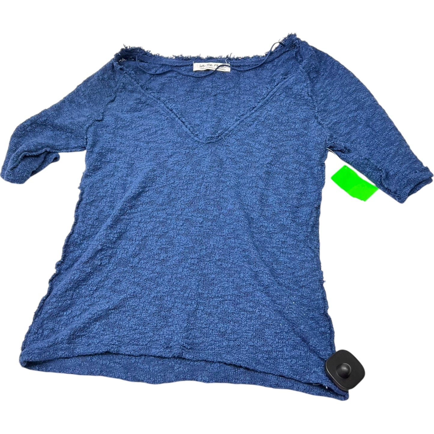 Top Short Sleeve Basic By We The Free In Blue, Size: L