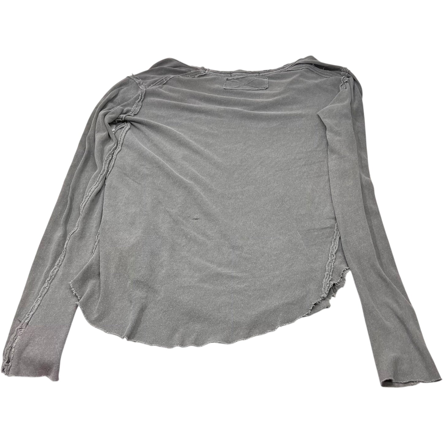 Tunic Long Sleeve By We The Free In Grey, Size: M