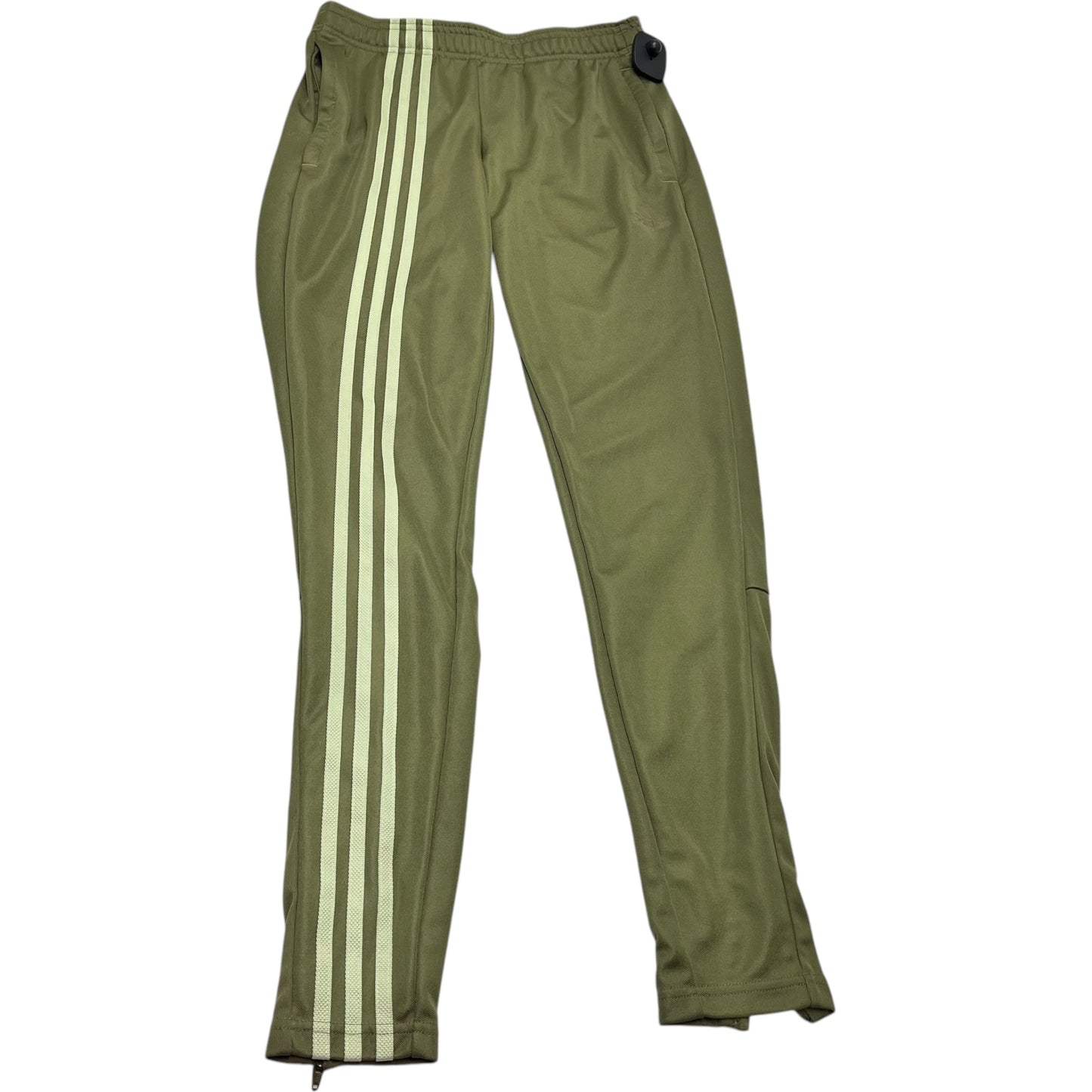 Athletic Pants By Adidas In Green, Size: Xs