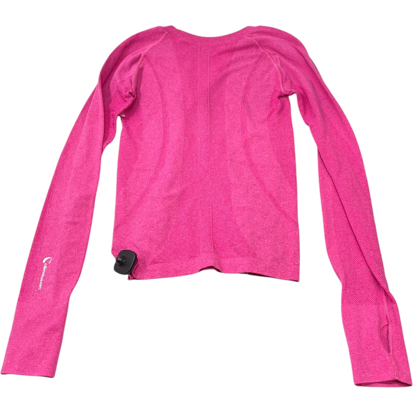 Athletic Top Long Sleeve Crewneck By AWO In Pink, Size: M