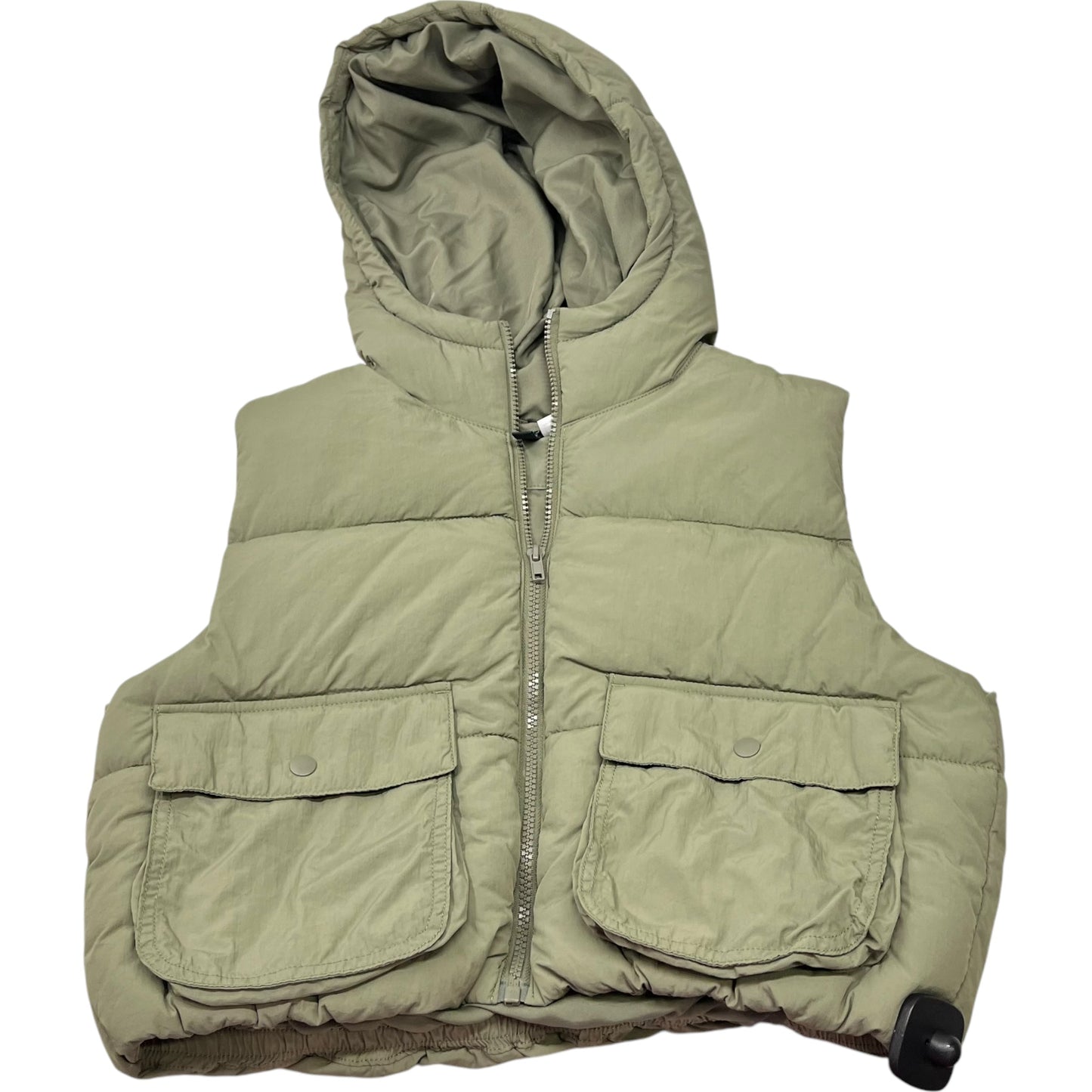 Vest Puffer & Quilted By Divided In Green, Size: Xs