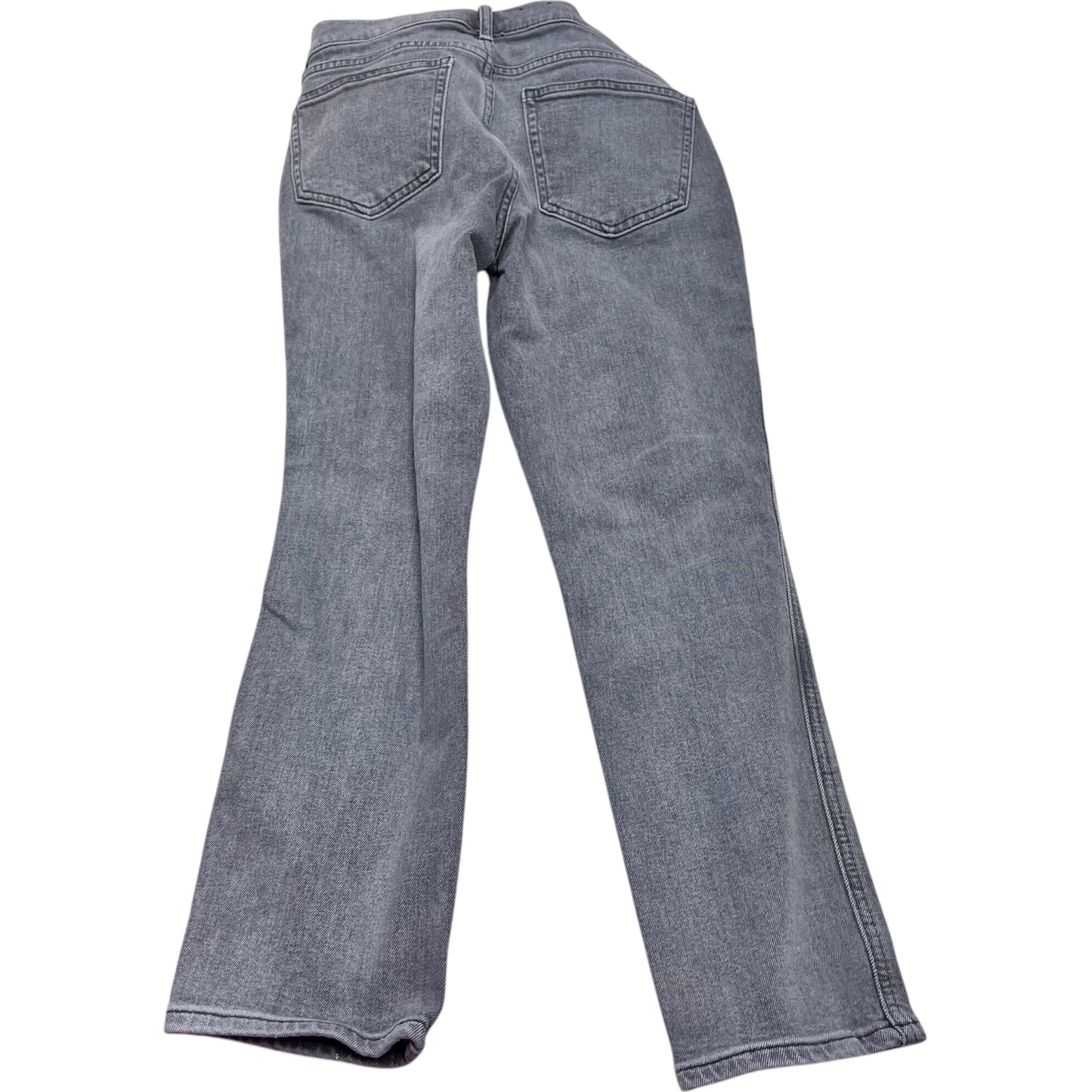 Jeans Straight By Gap In Grey Denim, Size: 2