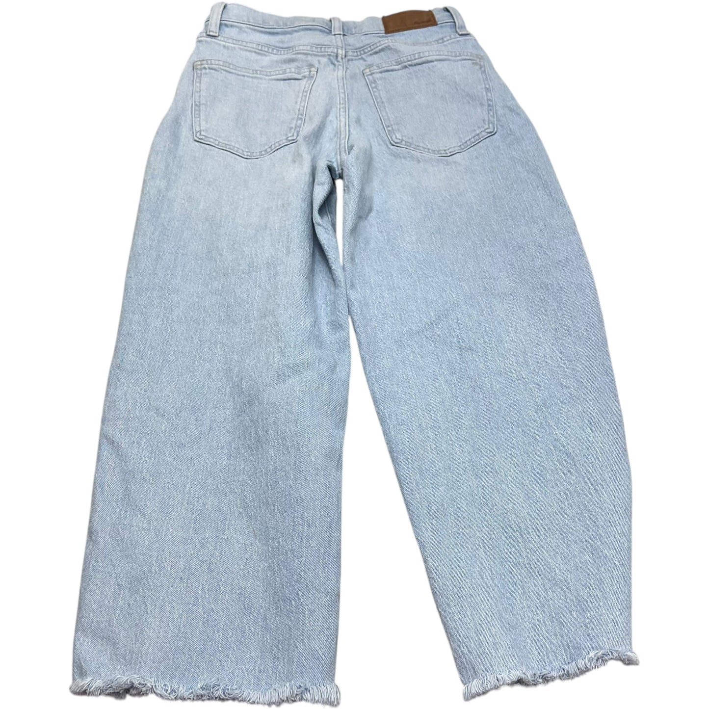 Jeans Cropped By Madewell In Blue Denim, Size: 2p