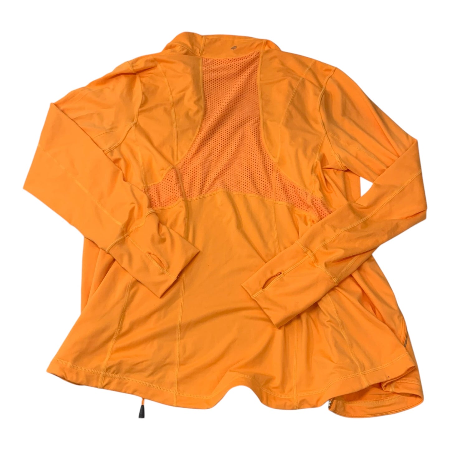 Athletic Jacket By Tangerine In Orange, Size: Xl