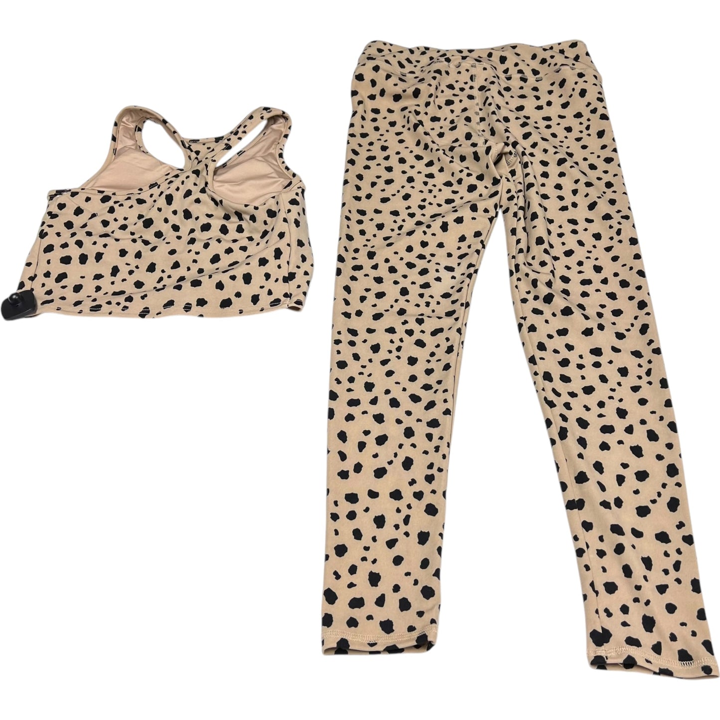 Athletic Pants 2pc By LA + Image In Animal Print, Size: L