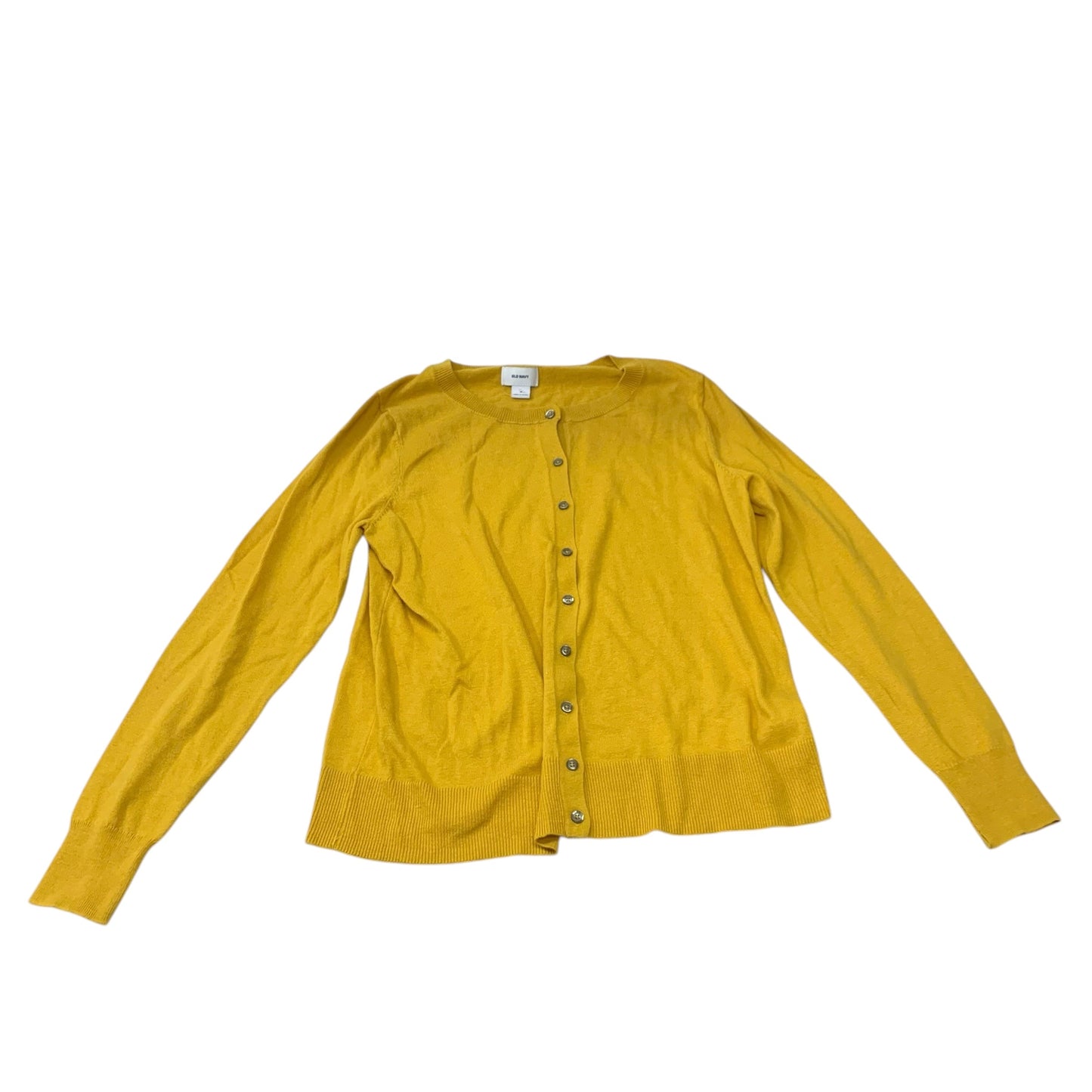 Cardigan By Old Navy In Yellow, Size: M