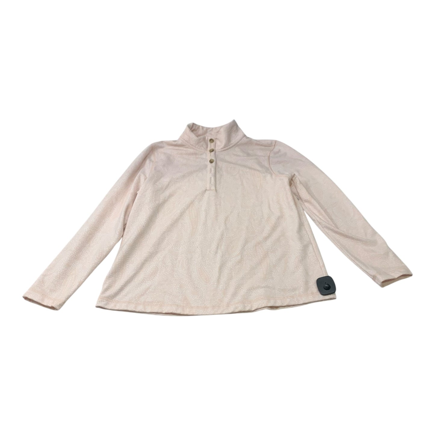 Top Long Sleeve By Croft And Barrow In Pink, Size: Mp