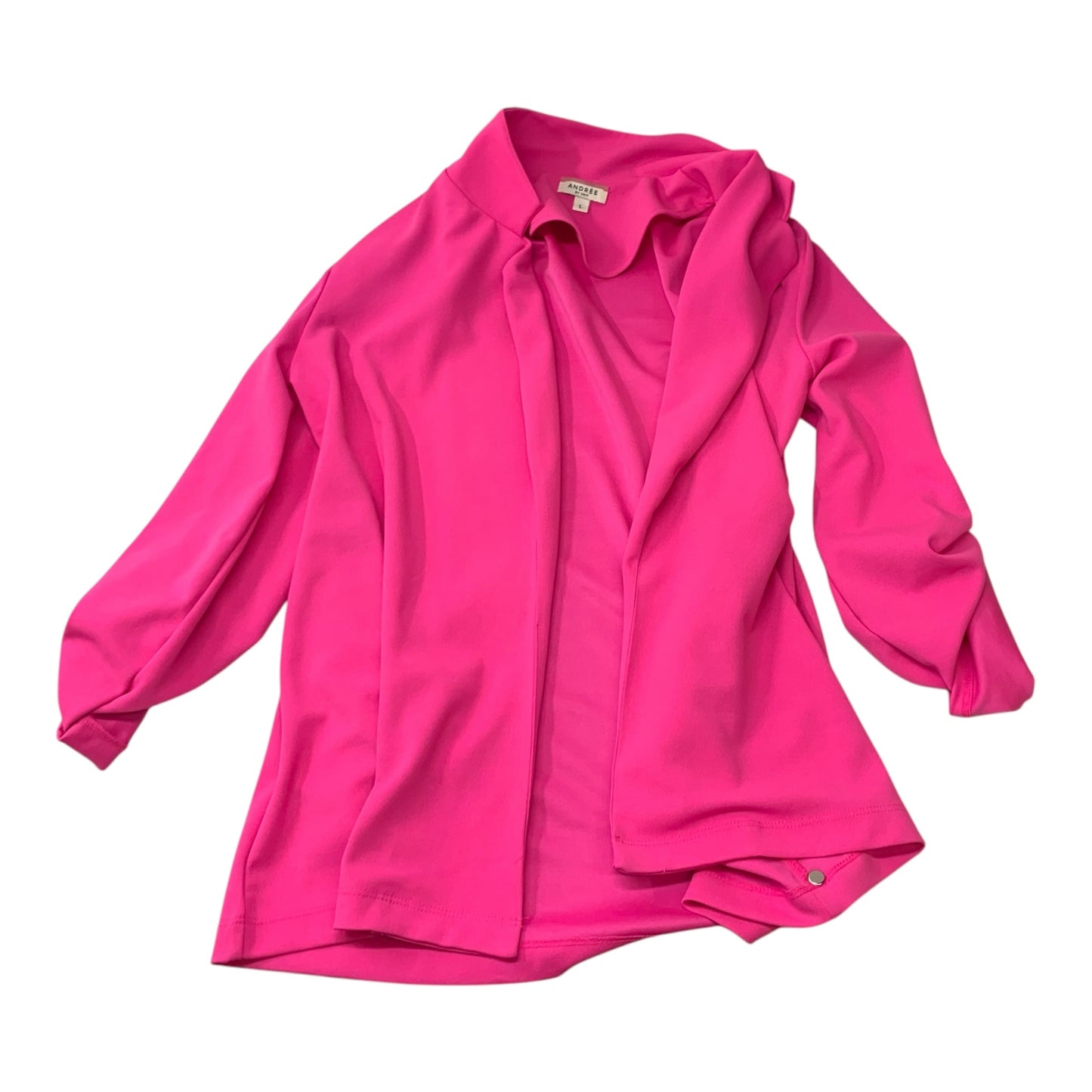 Blazer By Andree By Unit In Pink, Size: L