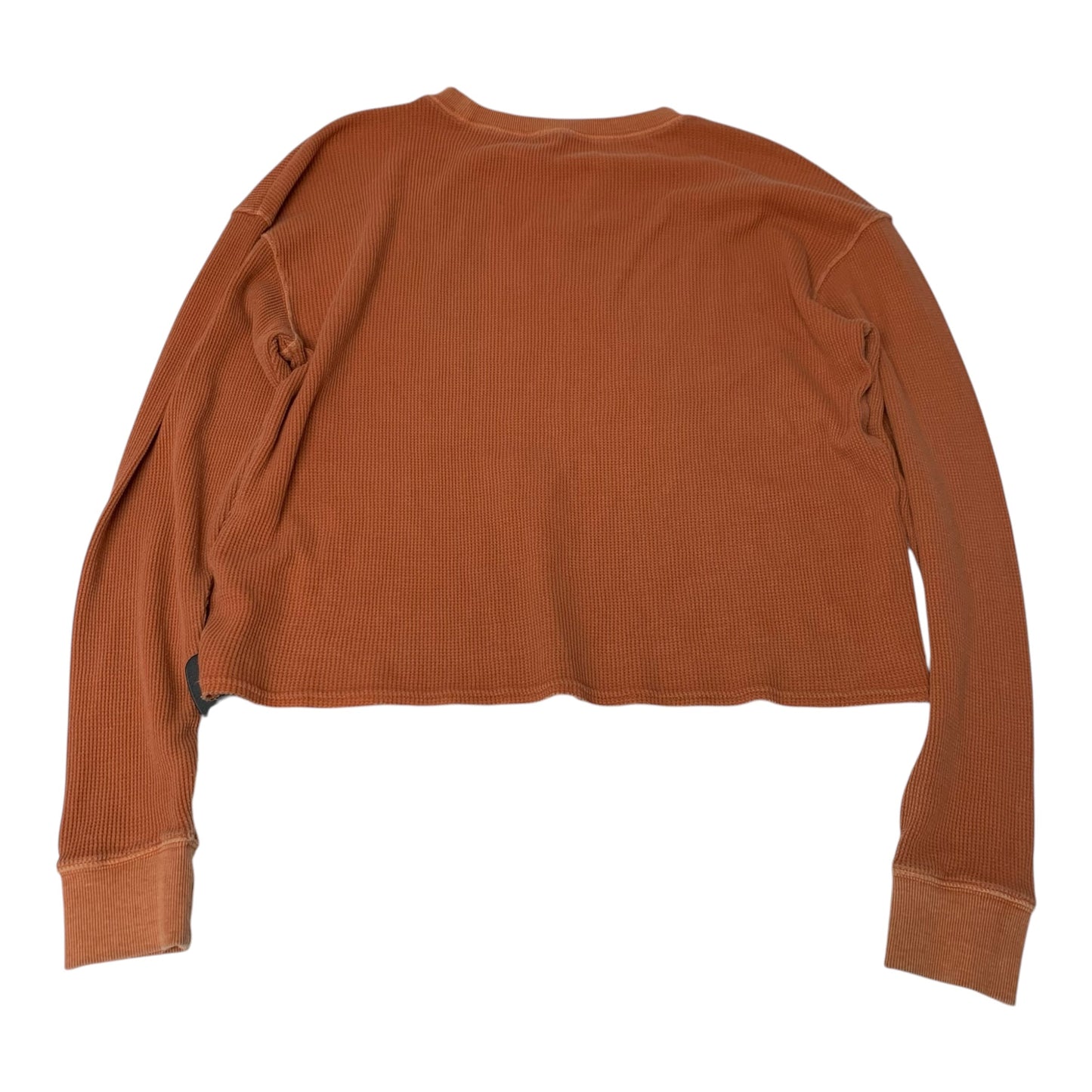 Top Long Sleeve By Wild Fable In Orange, Size: Xs