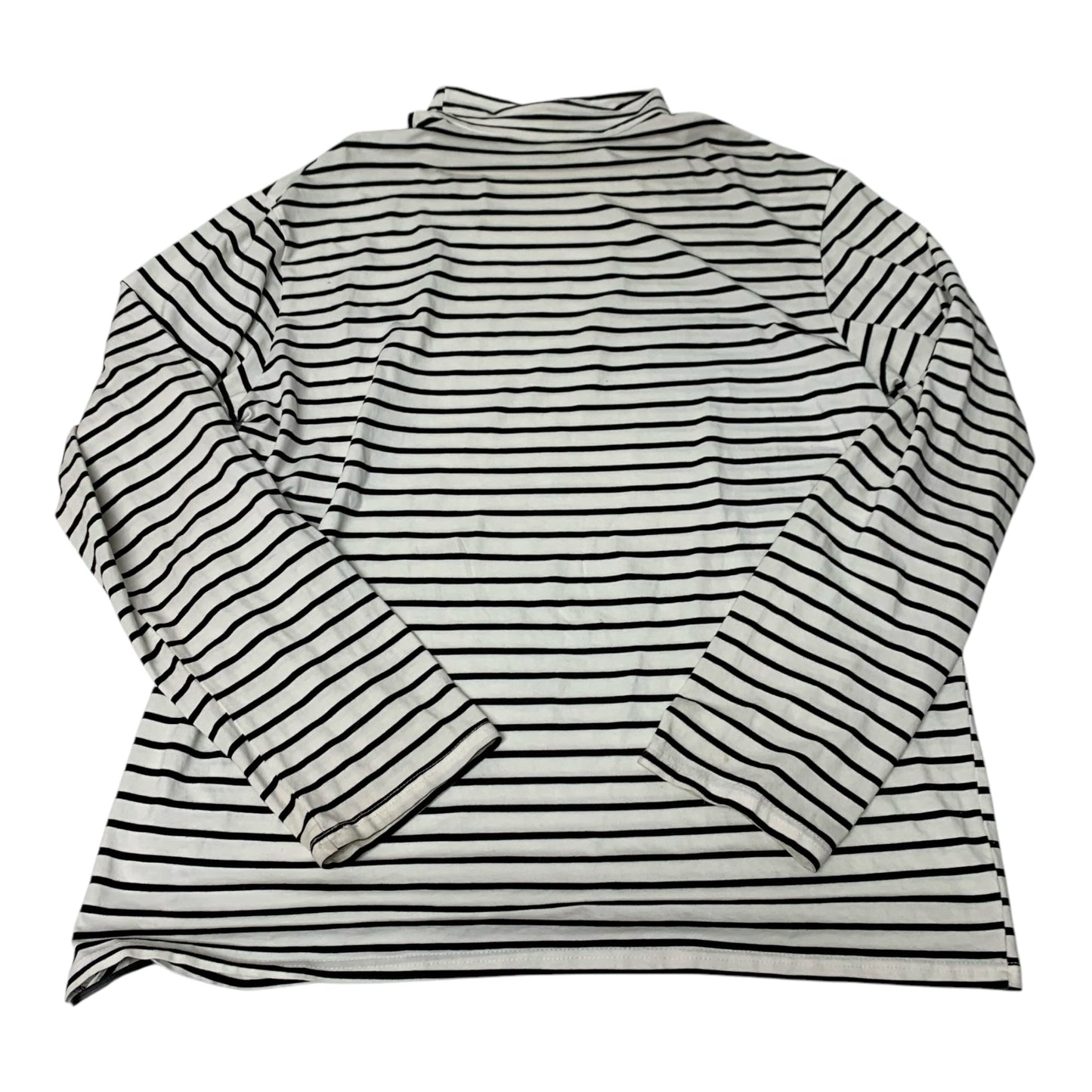 Top Long Sleeve By Shein In Striped Pattern, Size: Xxl