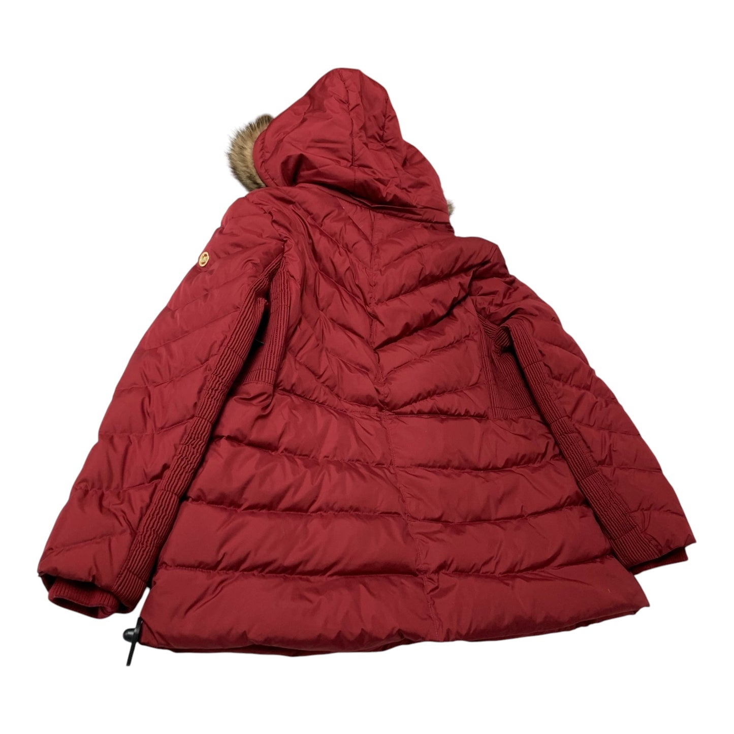 Coat Puffer & Quilted By Michael By Michael Kors In Red, Size: Xxl