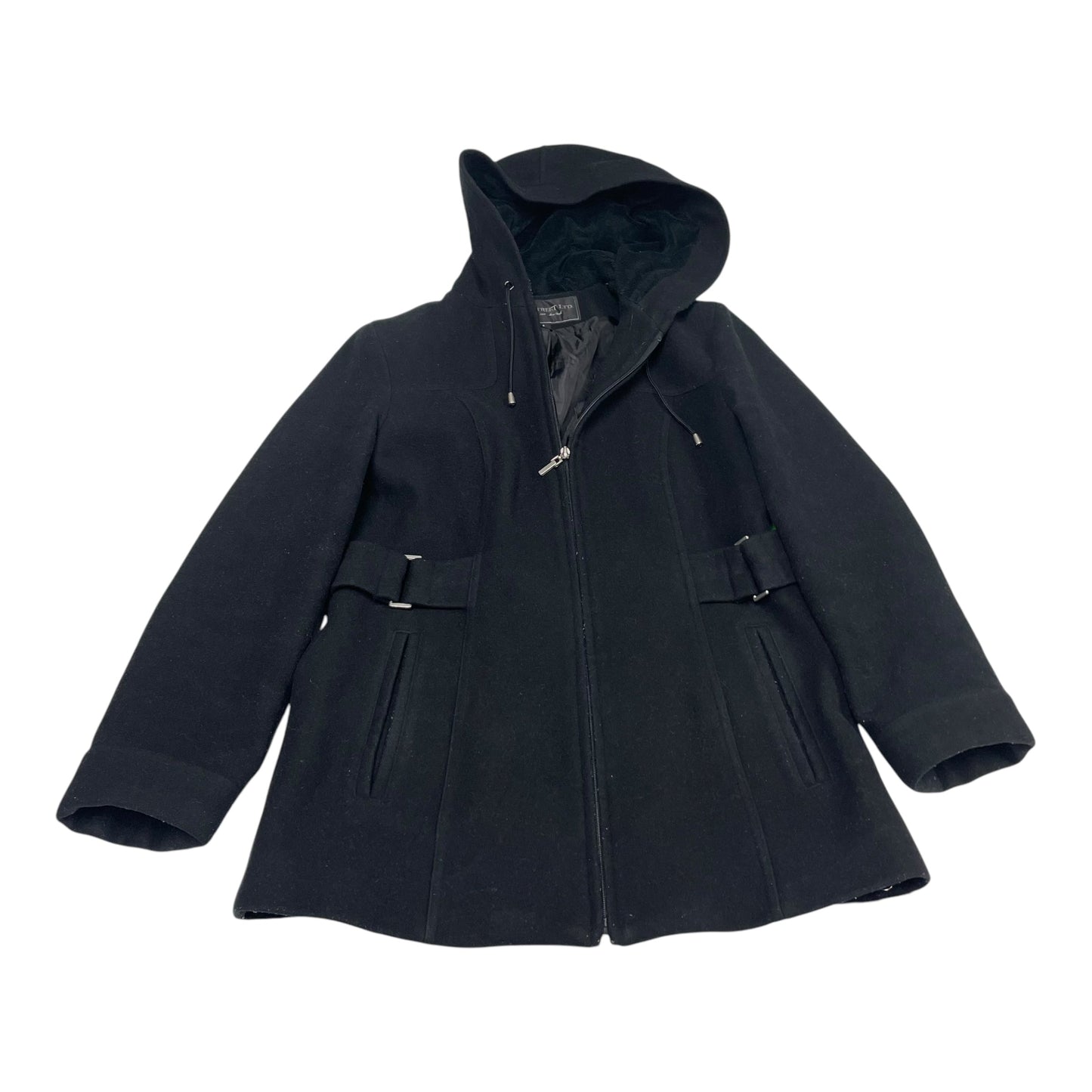 Coat Wool By Fleet Street In Black, Size: S