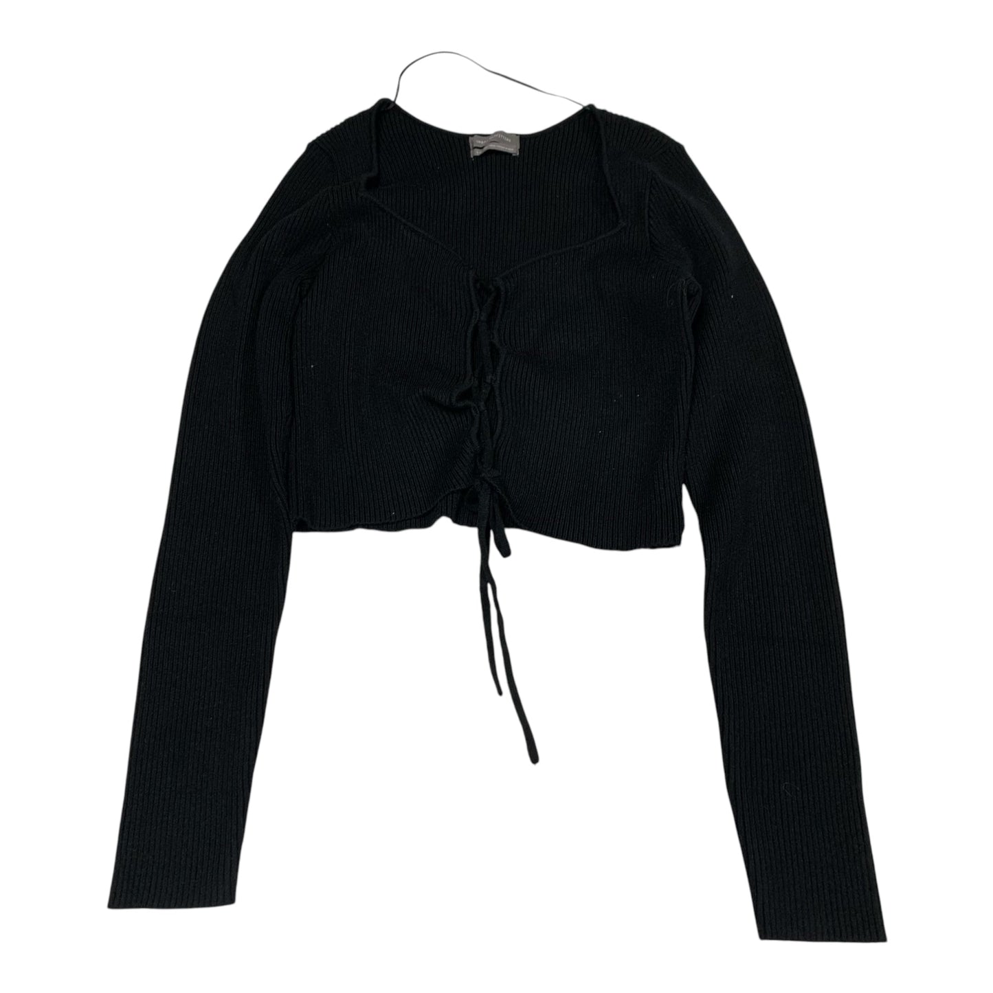 Top Long Sleeve By Urban Outfitters In Black, Size: L