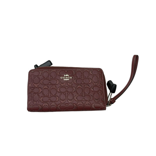 Wristlet Designer By Coach, Size: Medium