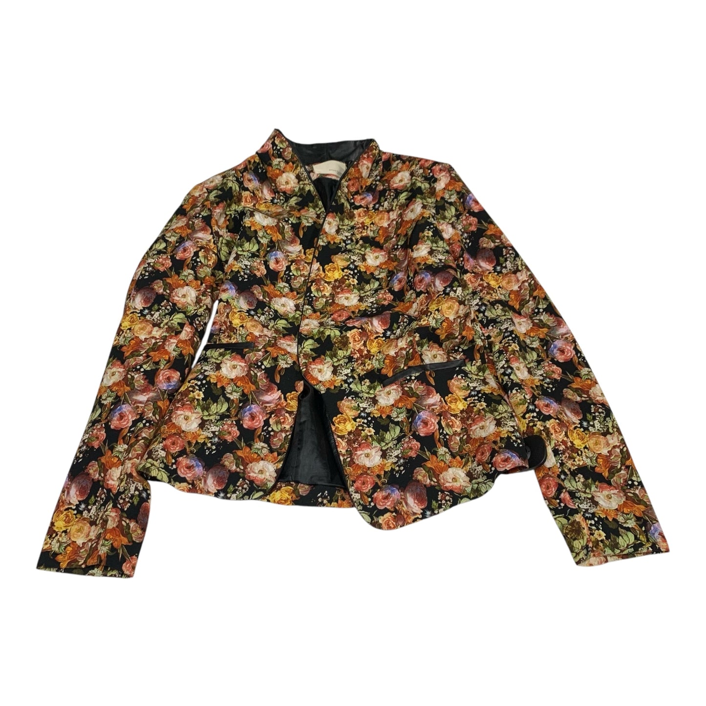 Blazer By Mustard Seed In Floral Print, Size: S