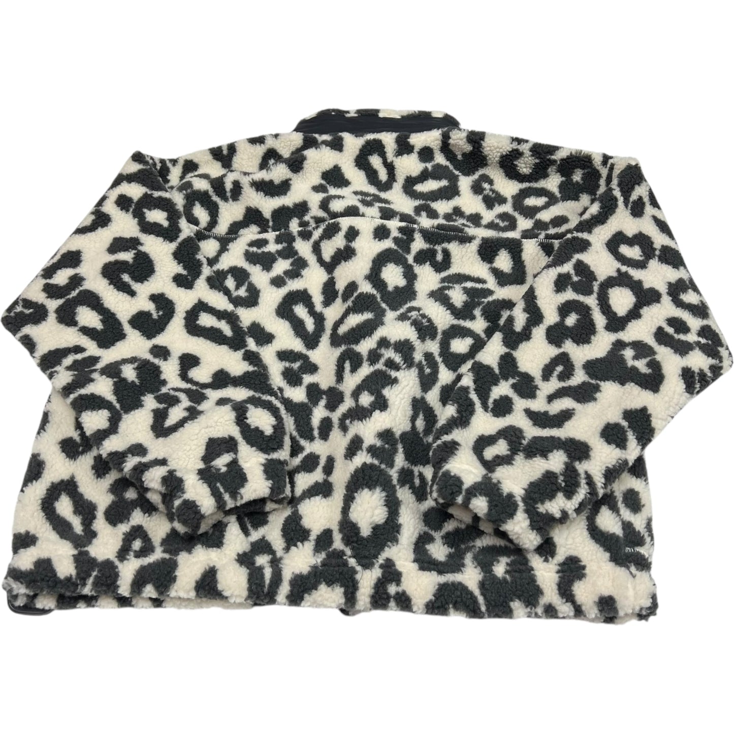 Jacket Faux Fur & Sherpa By Old Navy In Animal Print, Size: Xl