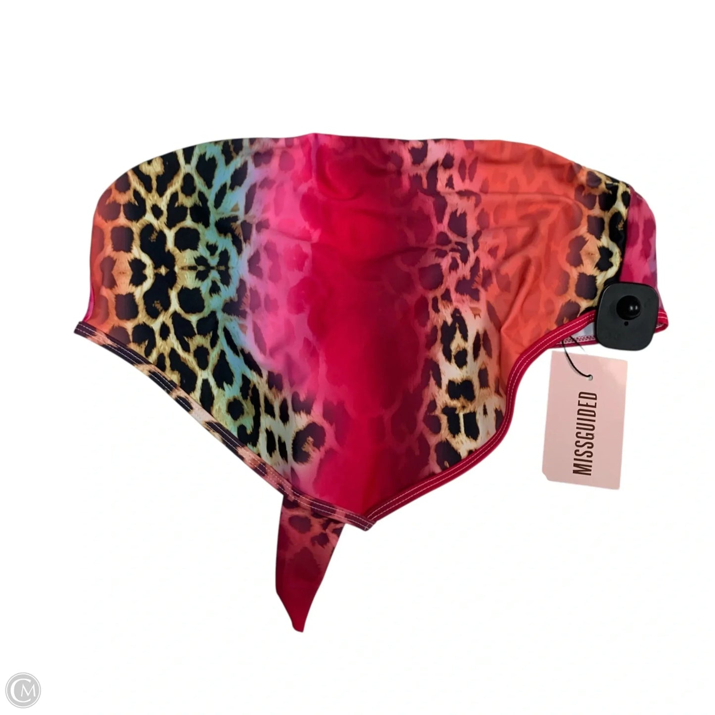 Swimsuit Top By Missguided In Animal Print, Size: M
