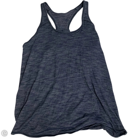 Athletic Tank Top By Lululemon In Blue, Size: M