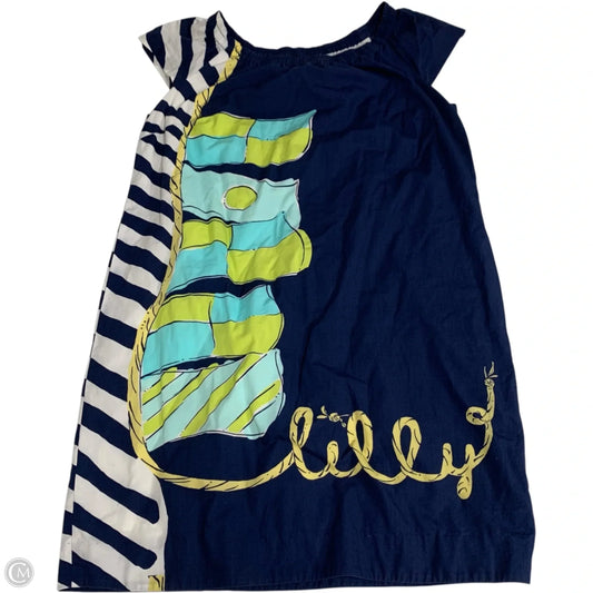 Dress Designer By Lilly Pulitzer In Blue, Size: M